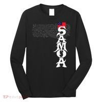 American Samoa Samoa Island Polynesian Samoan Long Sleeve Shirt thumb 0