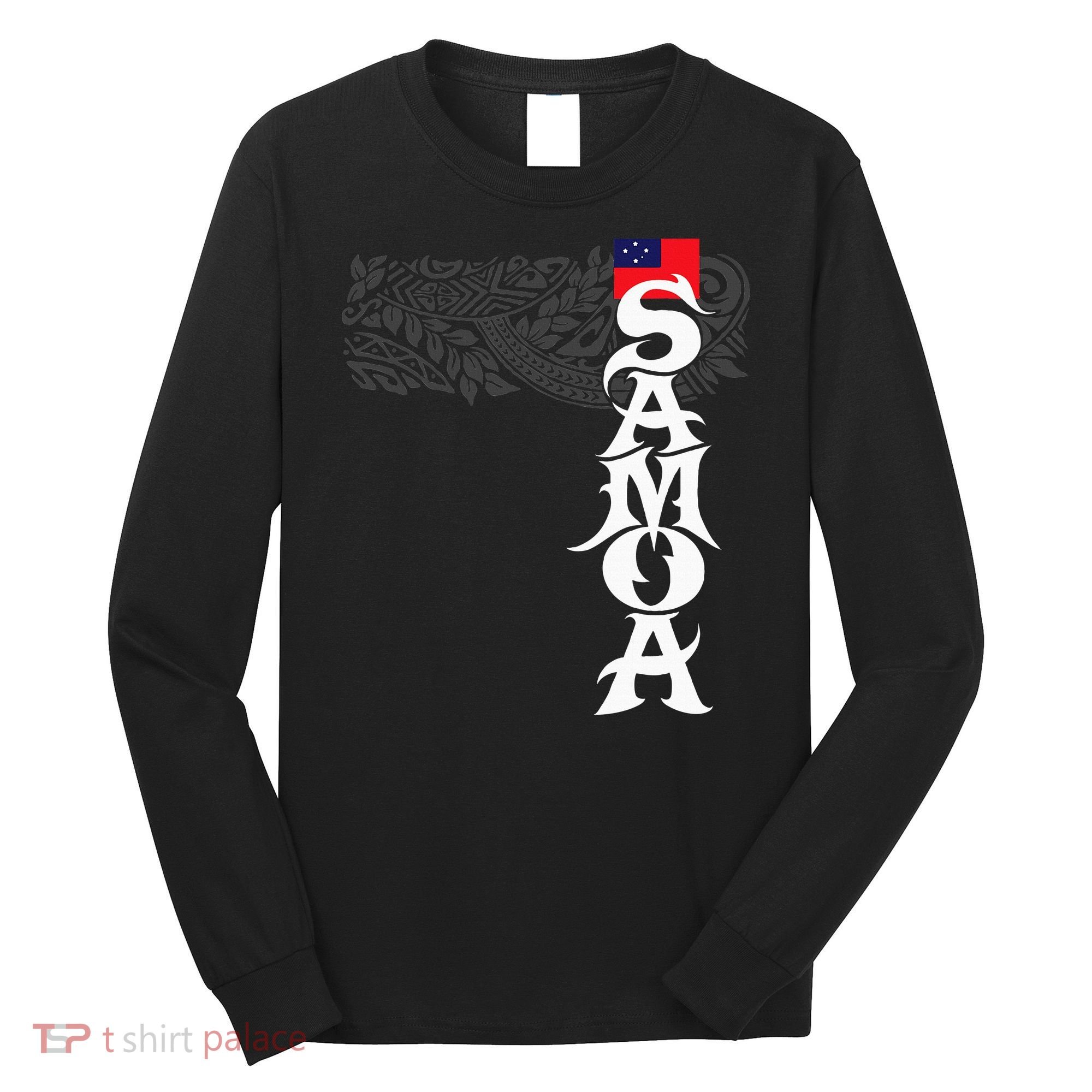American Samoa Samoa Island Polynesian Samoan Long Sleeve Shirt