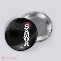 American Samoa Samoa Island Polynesian Samoan Button thumb 0