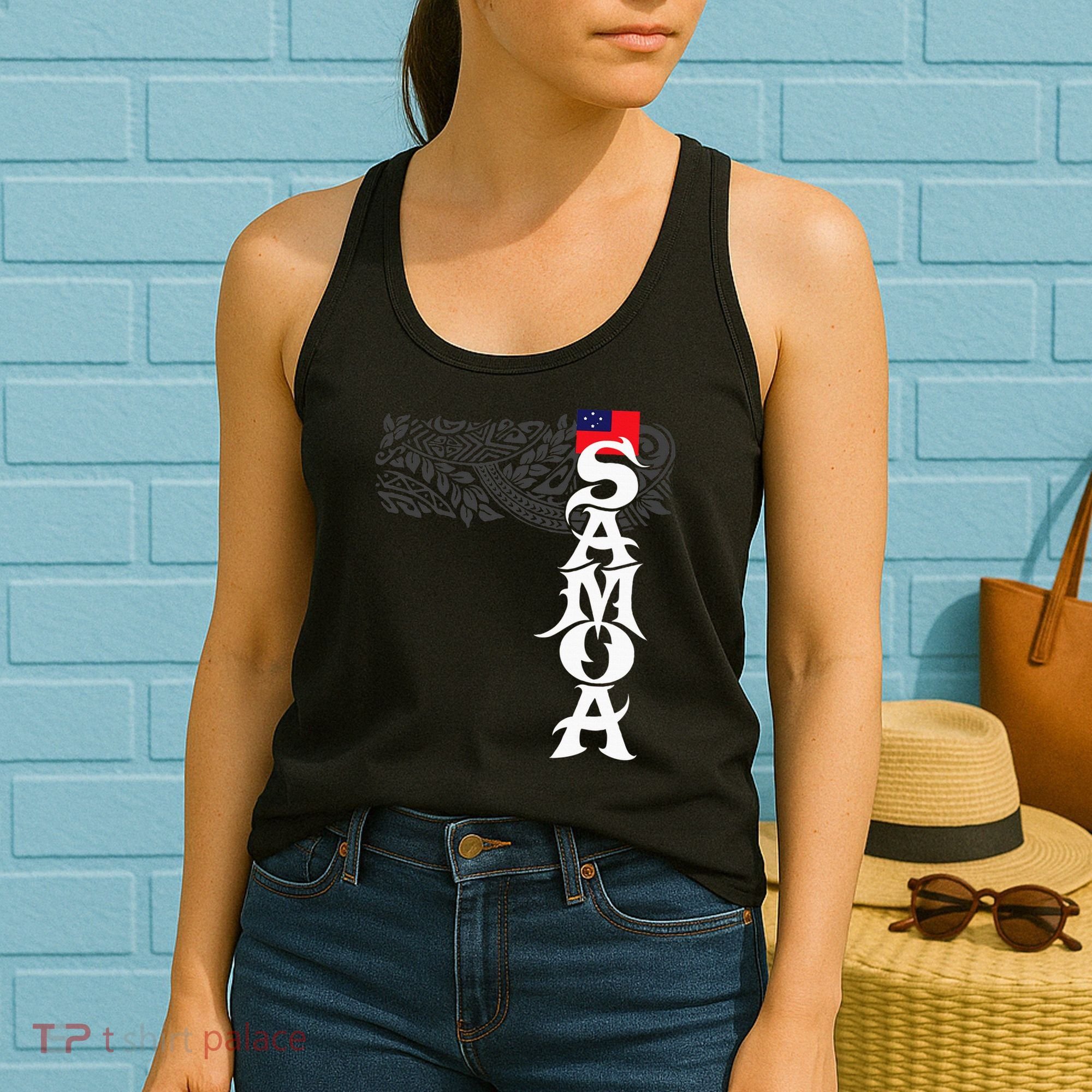 American Samoa Samoa Island Polynesian Samoan Women's Tank Top