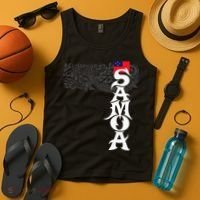 American Samoa Samoa Island Polynesian Samoan Tank Top thumb 4