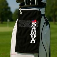 American Samoa Samoa Island Polynesian Samoan Golf Towel thumb 2
