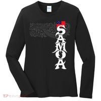 American Samoa Samoa Island Polynesian Samoan Women's Long Sleeve Shirt thumb 0