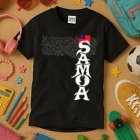 American Samoa Samoa Island Polynesian Samoan Kids T-Shirt thumb 3