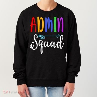 Admin Squad School Doctor Administrative Assistant Secretary Gift Women's Sweatshirt