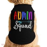 Admin Squad School Doctor Administrative Assistant Secretary Gift Doggie Tank thumb 0