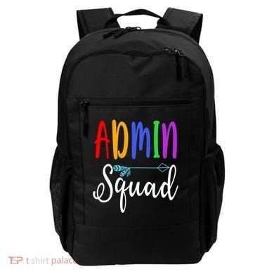 Admin Squad School Doctor Administrative Assistant Secretary Gift Backpack
