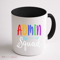 Admin Squad School Doctor Administrative Assistant Secretary Gift Coffee Mug thumb 1