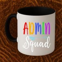 Admin Squad School Doctor Administrative Assistant Secretary Gift Coffee Mug thumb 2