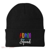 Admin Squad School Doctor Administrative Assistant Secretary Gift Beanie thumb 0