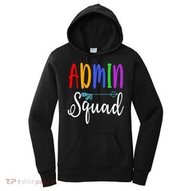 Admin Squad School Doctor Administrative Assistant Secretary Gift Women's Hoodie
