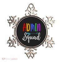 Admin Squad School Doctor Administrative Assistant Secretary Gift Ornament thumb 0