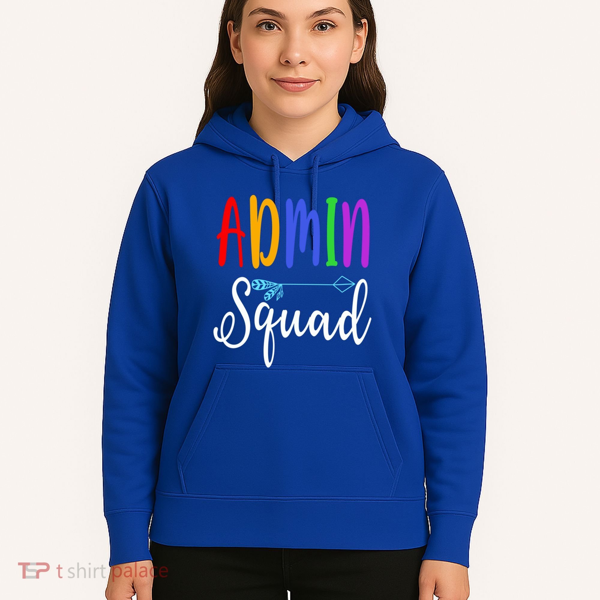 Admin Squad School Doctor Administrative Assistant Secretary Gift Hoodie