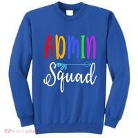 Admin Squad School Doctor Administrative Assistant Secretary Gift Sweatshirt thumb 0