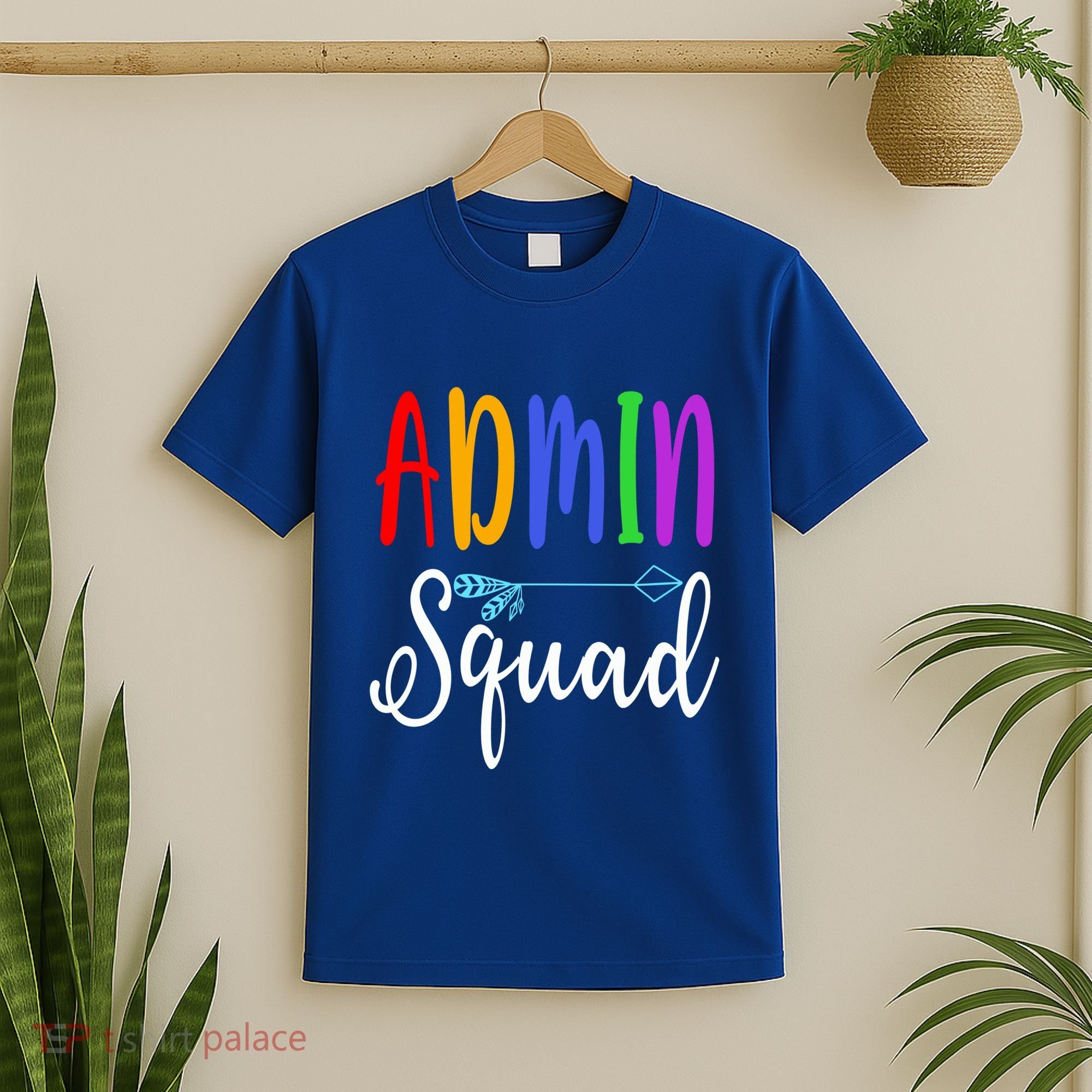 Admin Squad School Doctor Administrative Assistant Secretary Gift T-Shirt