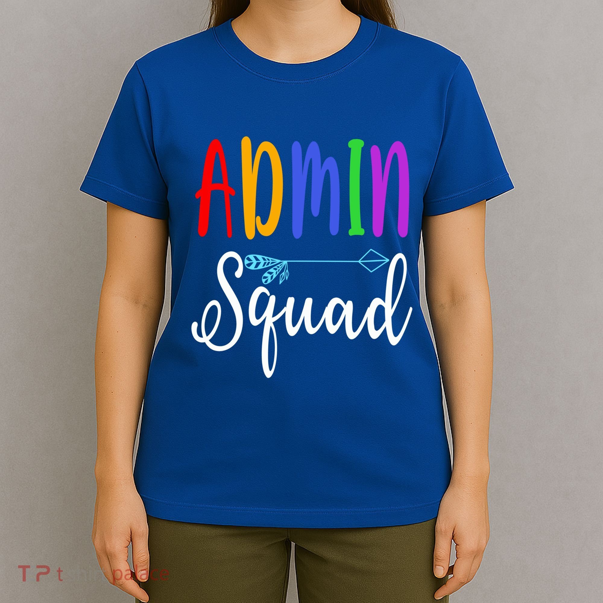 Admin Squad School Doctor Administrative Assistant Secretary Gift T-Shirt