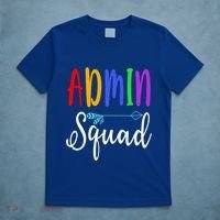 Admin Squad School Doctor Administrative Assistant Secretary Gift T-Shirt thumb 5