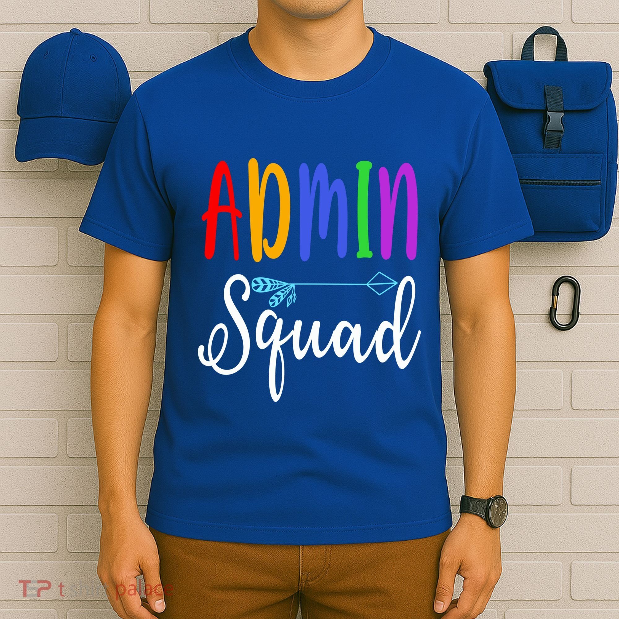 Admin Squad School Doctor Administrative Assistant Secretary Gift T-Shirt