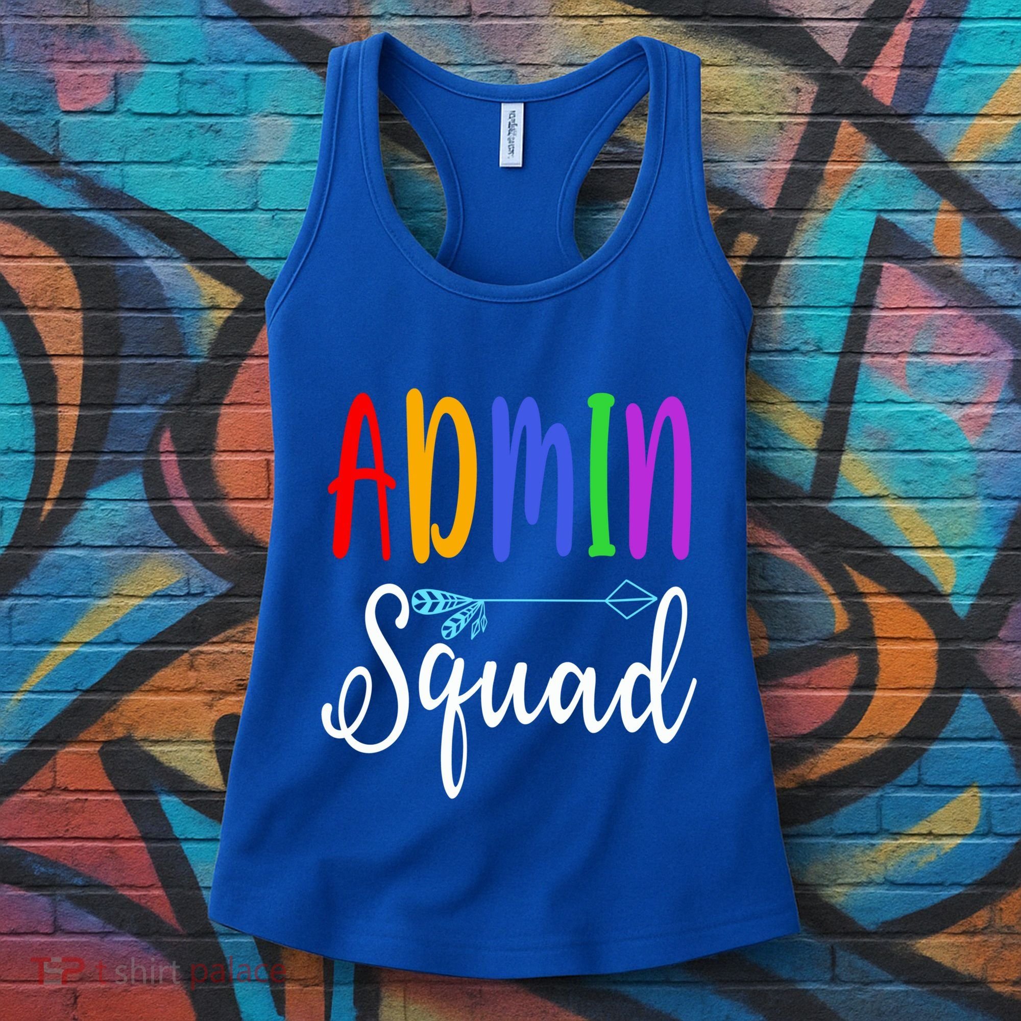 Admin Squad School Doctor Administrative Assistant Secretary Gift Women's Tank Top