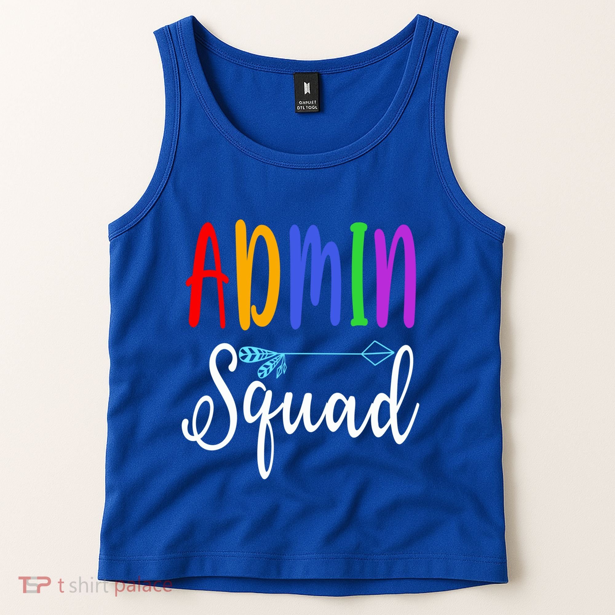 Admin Squad School Doctor Administrative Assistant Secretary Gift Tank Top