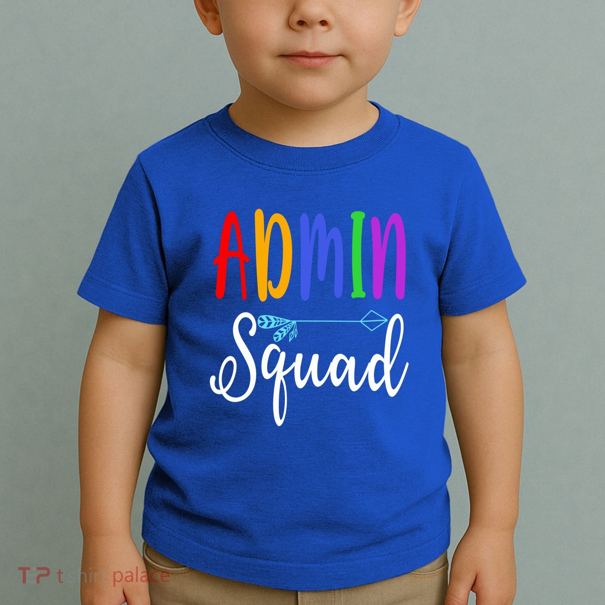 Admin Squad School Doctor Administrative Assistant Secretary Gift Toddler T-Shirt