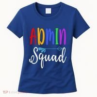 Admin Squad School Doctor Administrative Assistant Secretary Gift Women's T-Shirt thumb 0