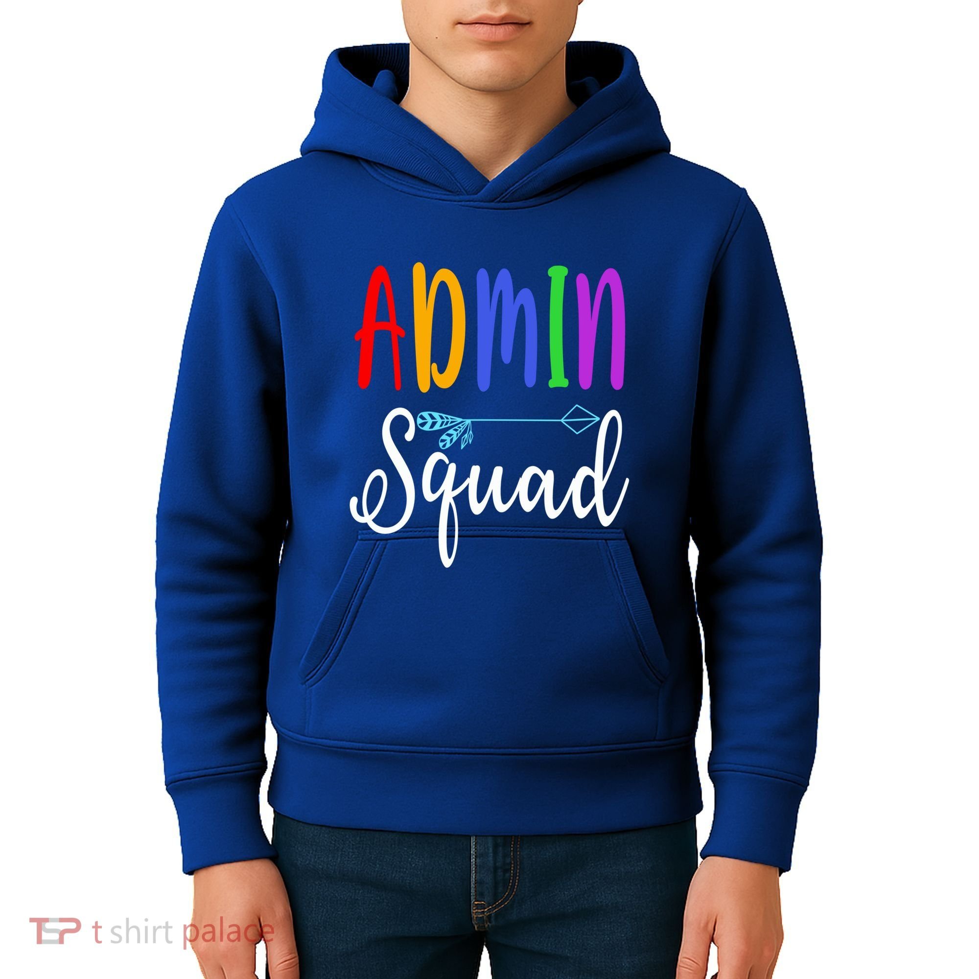 Admin Squad School Doctor Administrative Assistant Secretary Gift Kids Hoodie