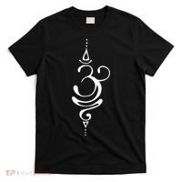 Ancient Sanskrit Symbol For BREATHE Inspiration Om Yoga T-Shirt thumb 0