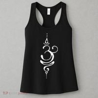 Ancient Sanskrit Symbol For BREATHE Inspiration Om Yoga Women's Tank Top thumb 3