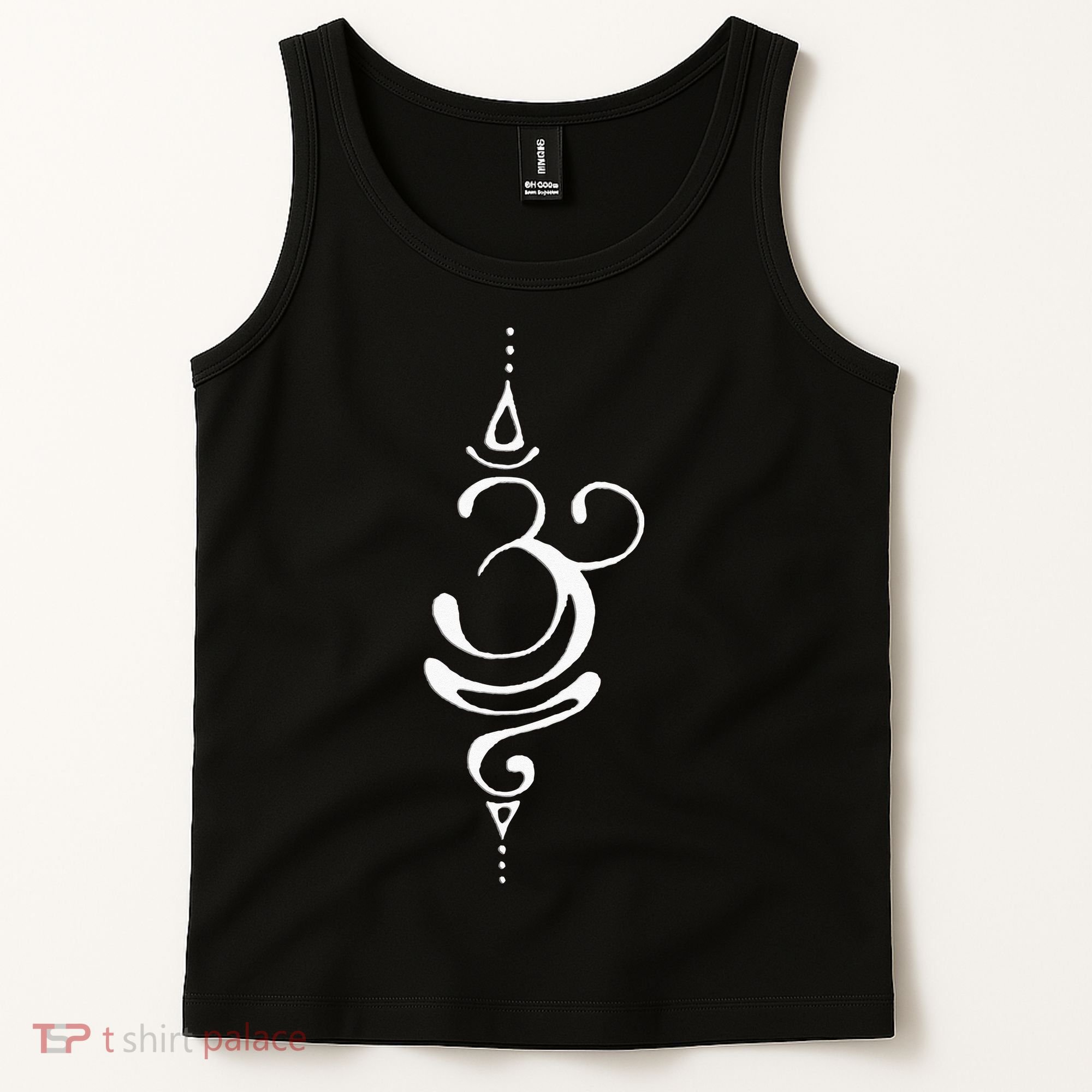Ancient Sanskrit Symbol For BREATHE Inspiration Om Yoga Tank Top