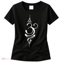 Ancient Sanskrit Symbol For BREATHE Inspiration Om Yoga Women's T-Shirt thumb 0