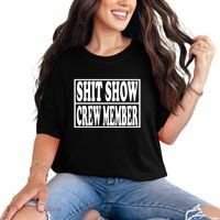 Awesome Shit Show Crew Member Comfort Colors T-Shirt thumb 0