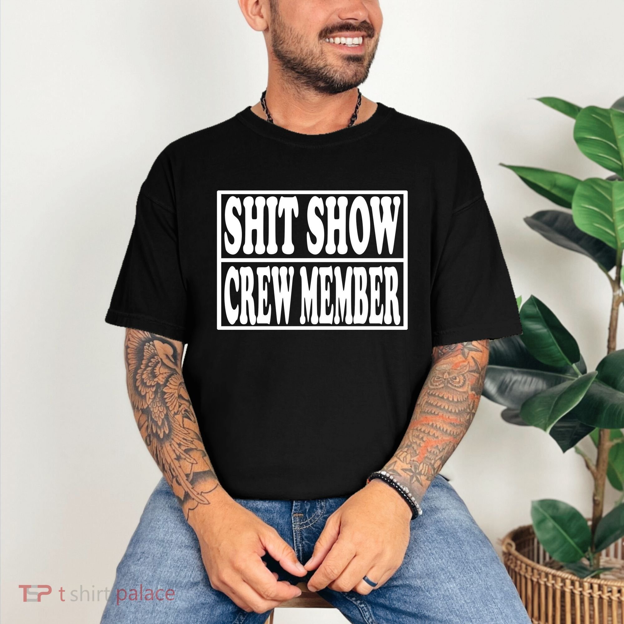 Awesome Shit Show Crew Member Comfort Colors T-Shirt