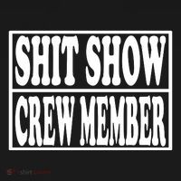 Awesome Shit Show Crew Member Hooded Wearable Blanket thumb 2