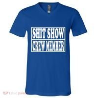 Awesome Shit Show Crew Member V-Neck T-Shirt thumb 0
