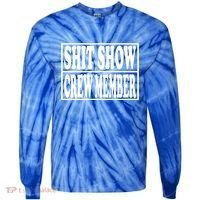 Awesome Shit Show Crew Member Tie-Dye Long Sleeve Shirt thumb 0