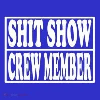 Awesome Shit Show Crew Member Women's Long Sleeve Shirt thumb 2