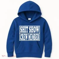 Awesome Shit Show Crew Member Kids Hoodie thumb 0
