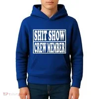 Awesome Shit Show Crew Member Kids Hoodie thumb 4
