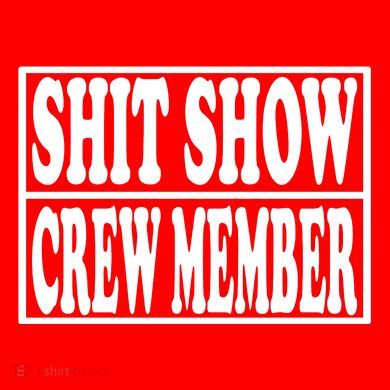Awesome Shit Show Crew Member Santa Hat