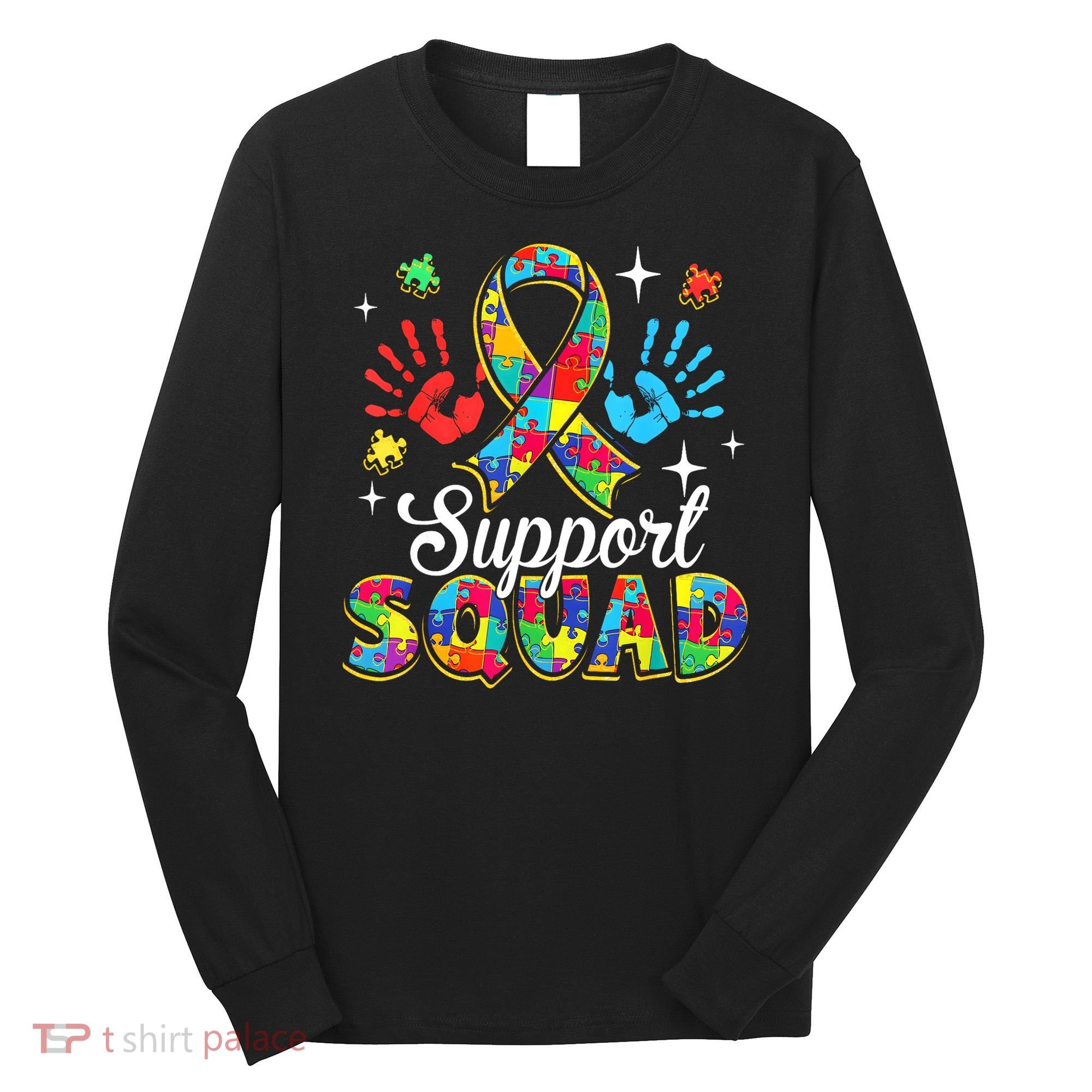 Autism Support Squad Long Sleeve Shirt
