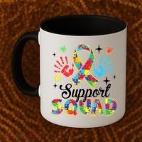 Autism Support Squad Coffee Mug thumb 2