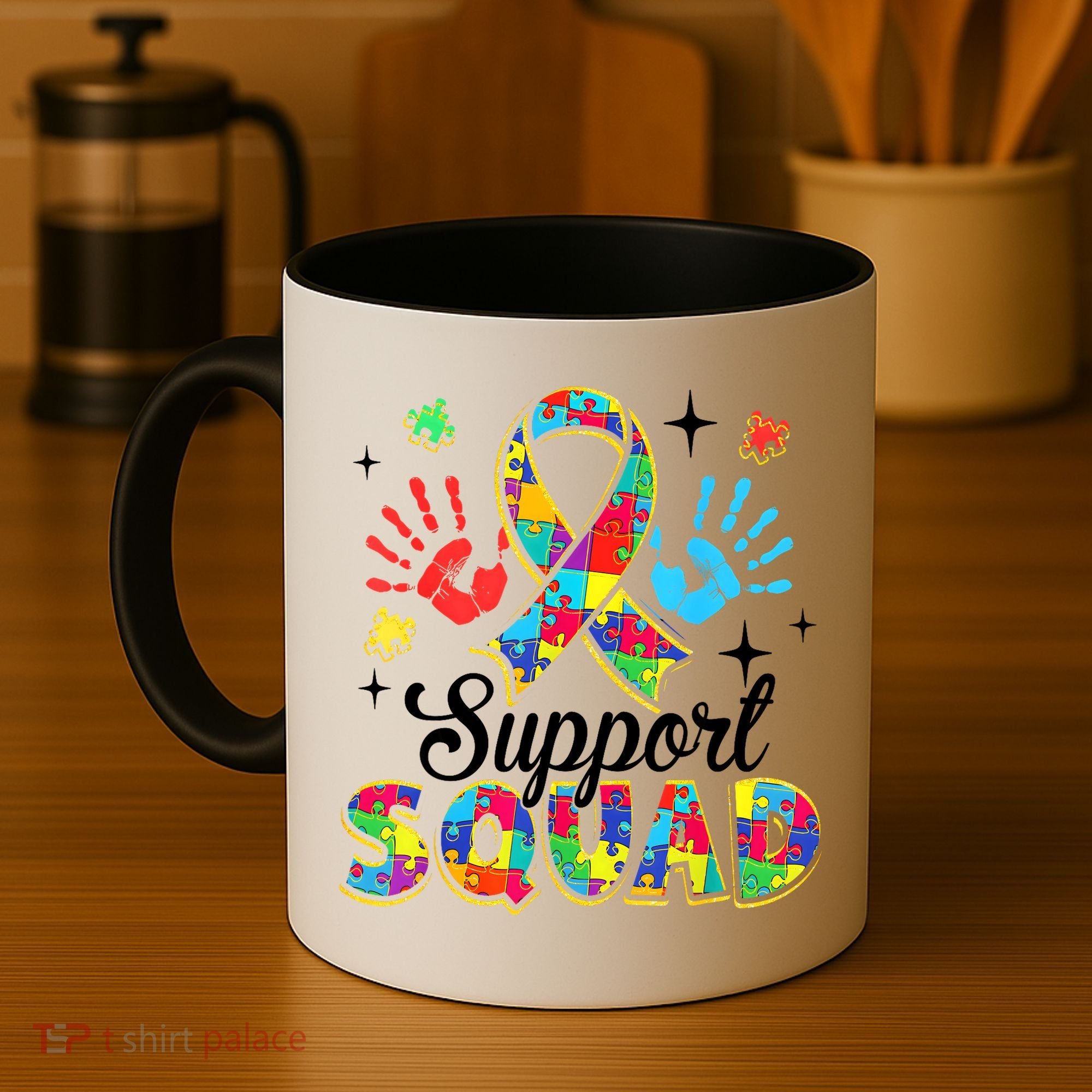 Autism Support Squad Coffee Mug