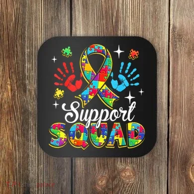 Autism Support Squad Coaster