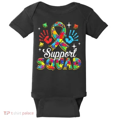 Autism Support Squad Baby Bodysuit