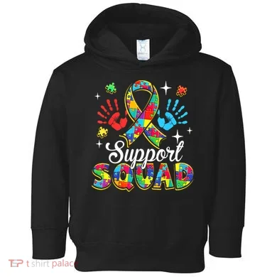Autism Support Squad Toddler Hoodie