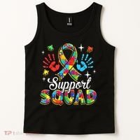 Autism Support Squad Tank Top thumb 2
