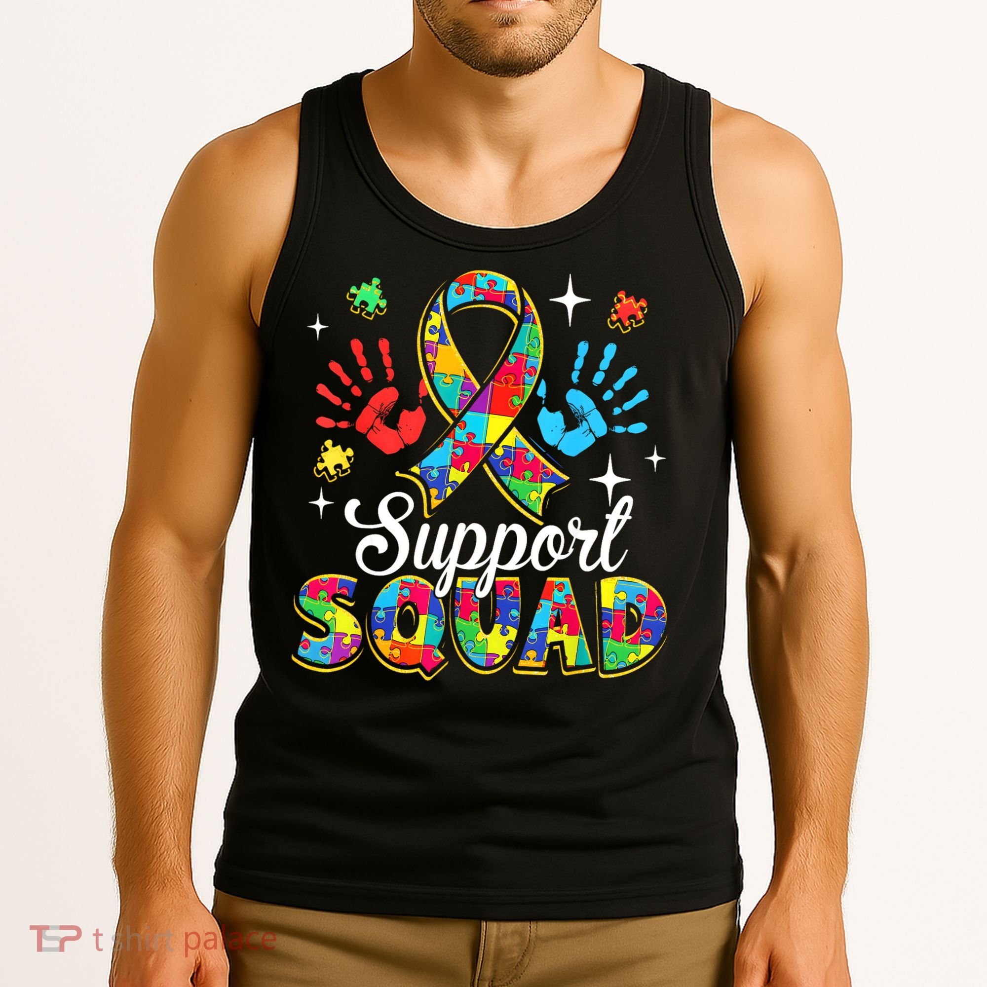 Autism Support Squad Tank Top