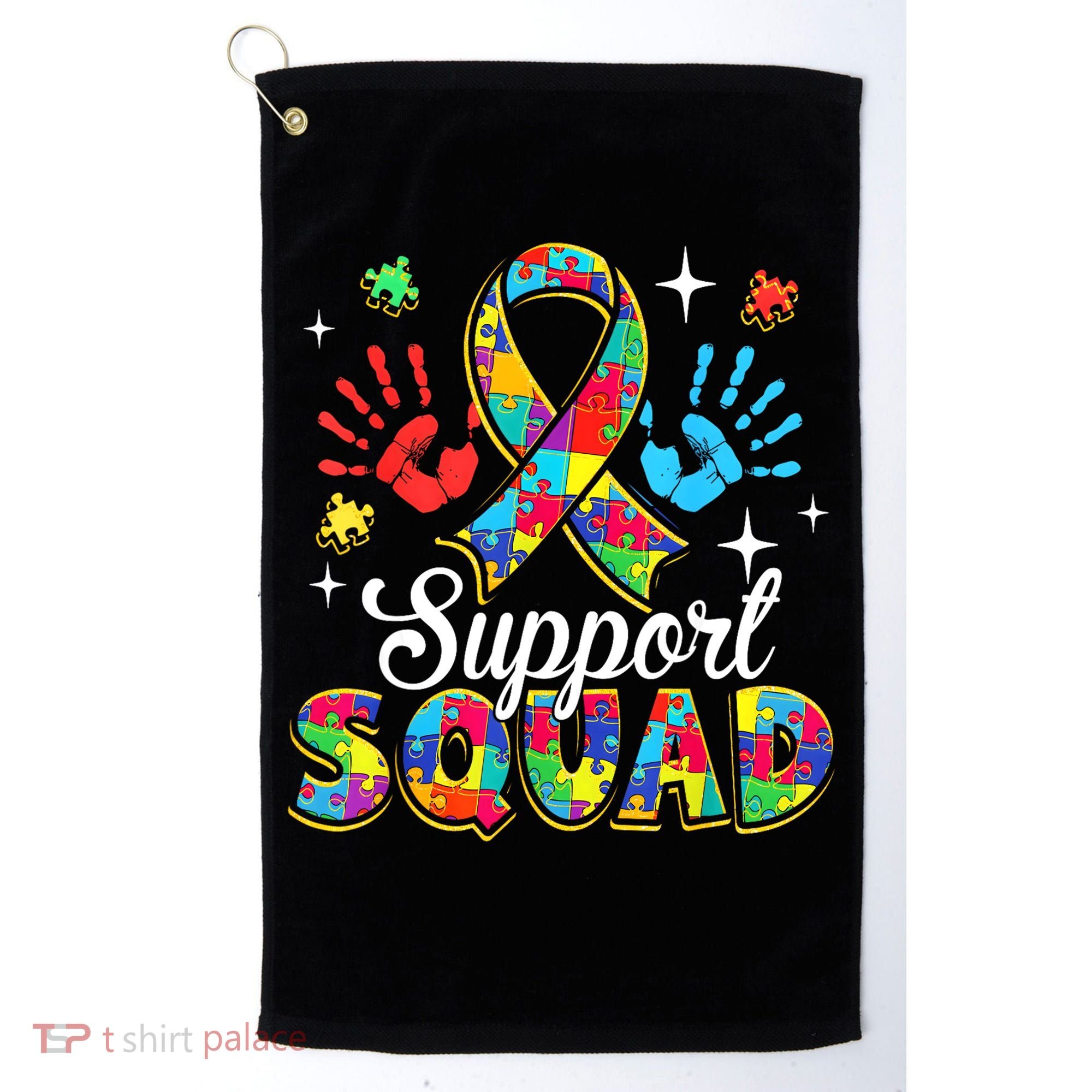 Autism Support Squad Golf Towel