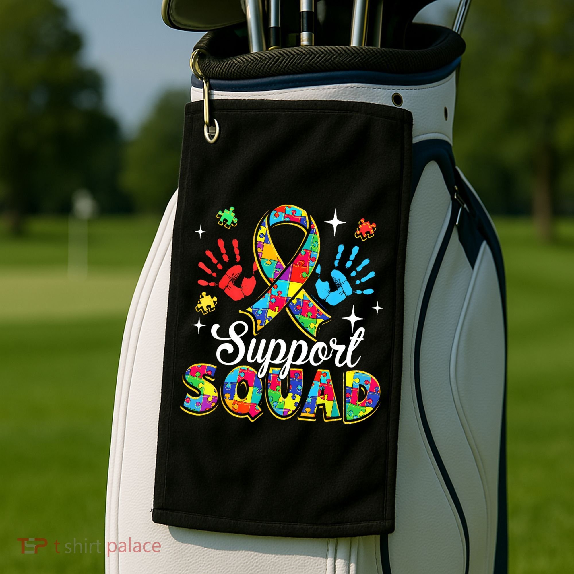 Autism Support Squad Golf Towel